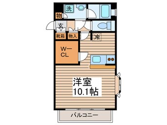 間取図 シェルベール　弐番館