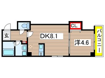 間取図 グランステート千葉中央