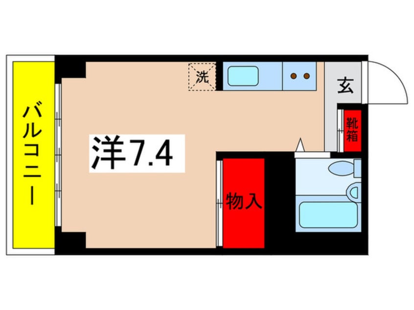 間取図 パ－ルハイム