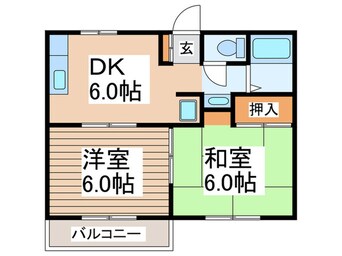 間取図 コミュニティプラザ　Ｇ