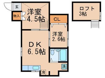 間取図 フロストウッド