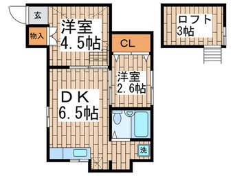 間取図 フロストウッド