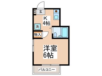 間取図 ピュア大倉山