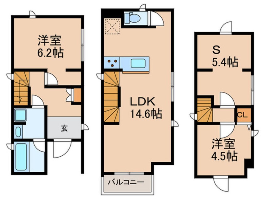 間取図 Kolet新井薬師前＃05