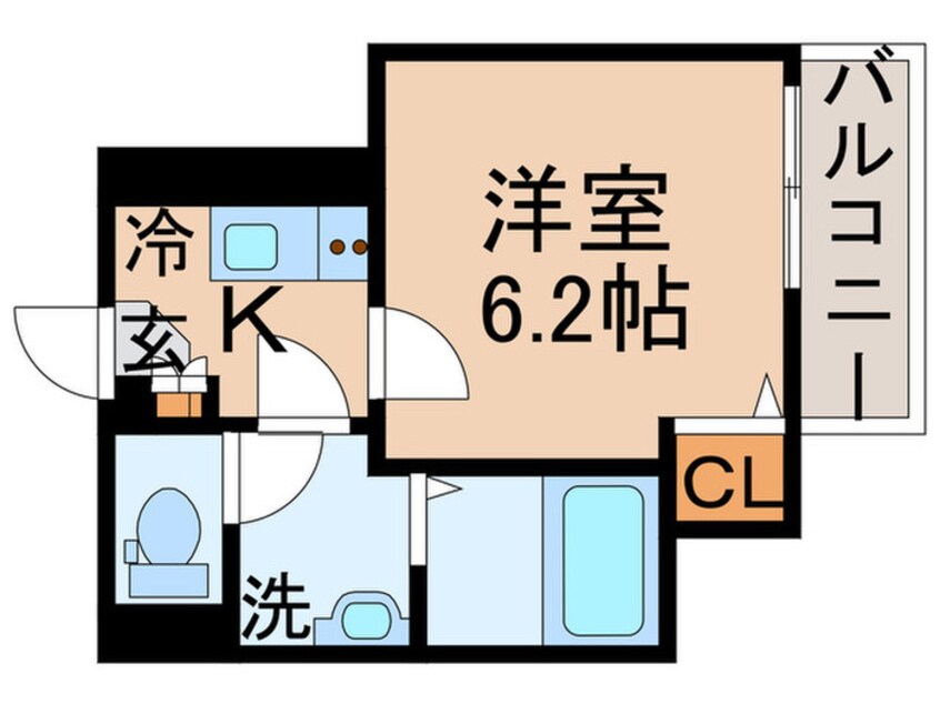 間取図 ウェストガーデン六町