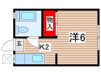 間取図 福士アパート