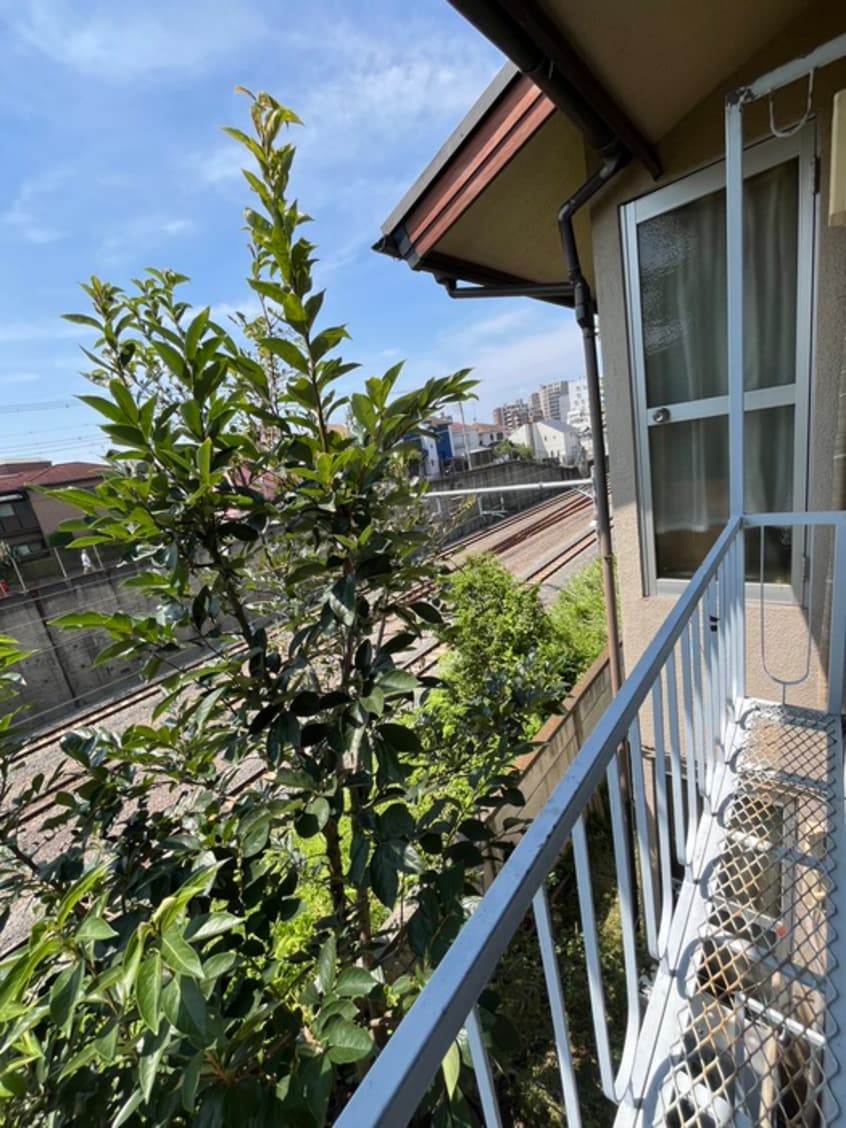 室内からの展望 福士アパート