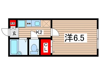 間取図 ＡＺＥＳＴ－ＲＥＮＴ中野島Ⅰ