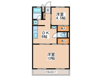 間取図 東ノ岡マンション