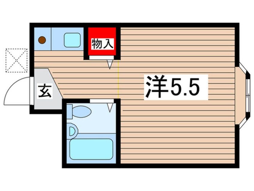 間取図 キャスル白河トークⅡ