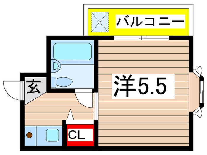 間取り図 キャスル白河トークⅡ