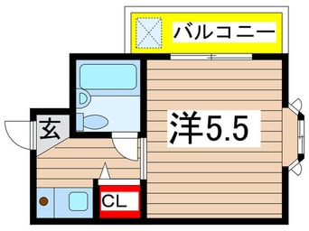 間取図 キャスル白河トークⅡ