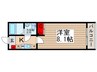 ＶＩＳＴＡ柏 1Kの間取り