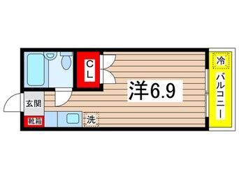 間取図 リバ－コ－ト稲城