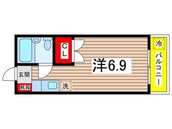 間取図 リバ－コ－ト稲城