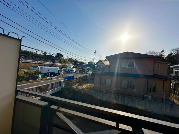 室内からの展望 リバ－コ－ト稲城