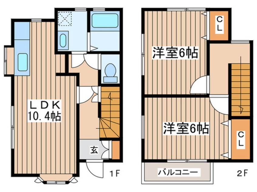 間取図 メゾン赤松第２