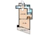 MY TOWER RESIDENCE 1LDKの間取り