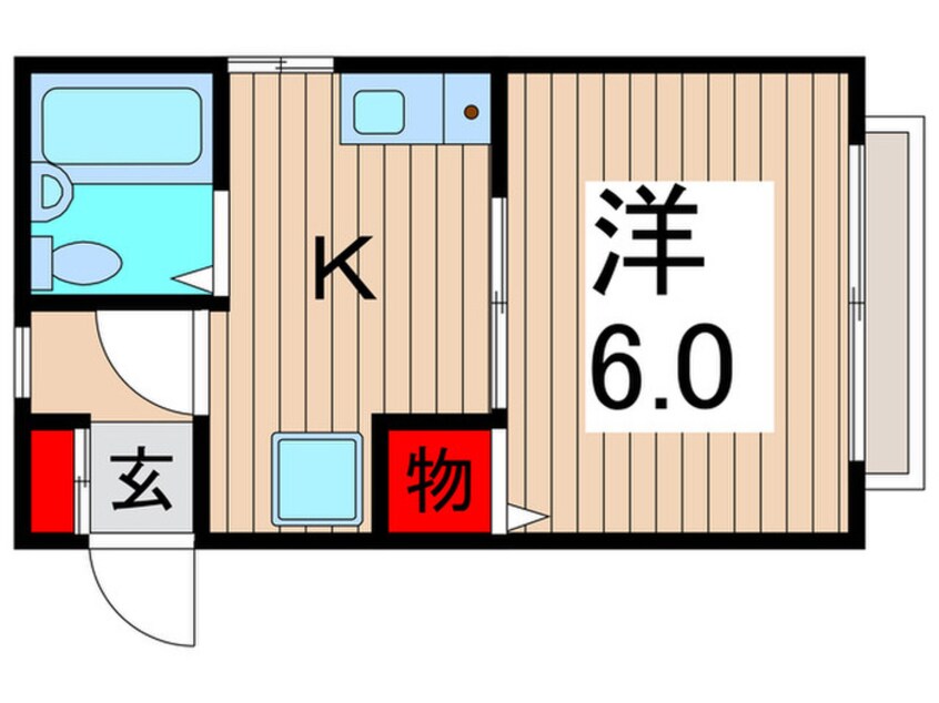 間取図 フレンドコ－ポ