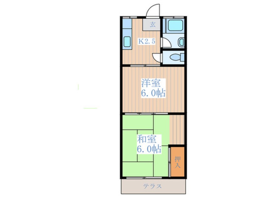 間取図 久栄ハイツ