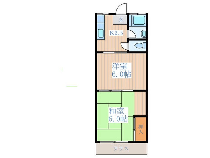 間取り図 久栄ハイツ