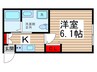 CRASTINE西馬橋1丁目 1Kの間取り