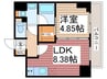 プレジオ西新井 1LDKの間取り