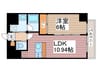 プレジオ西新井 1LDKの間取り