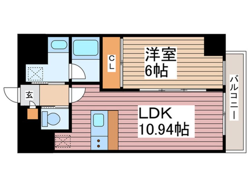 間取図 プレジオ西新井