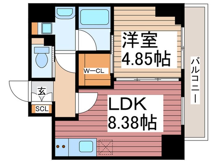 間取り図 プレジオ西新井
