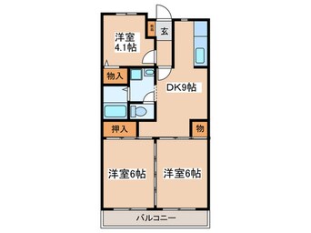 間取図 フルセイル東橋本