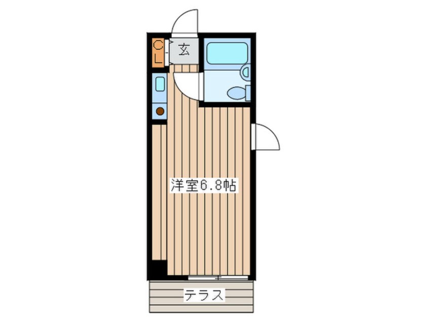 間取図 ドミ－ル玉川学園