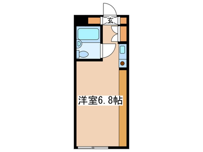 間取り図 ドミ－ル玉川学園
