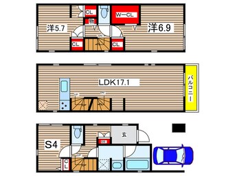 間取図 Kolet武蔵新城07