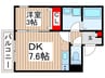 仮)ジーメゾン狭山水野 1DKの間取り