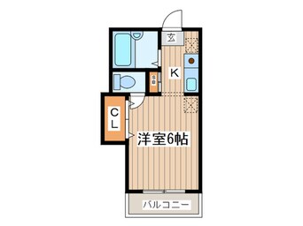 間取図 パインウッド　Ｐ２