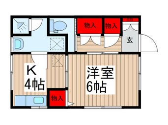 間取図 パインハイツ