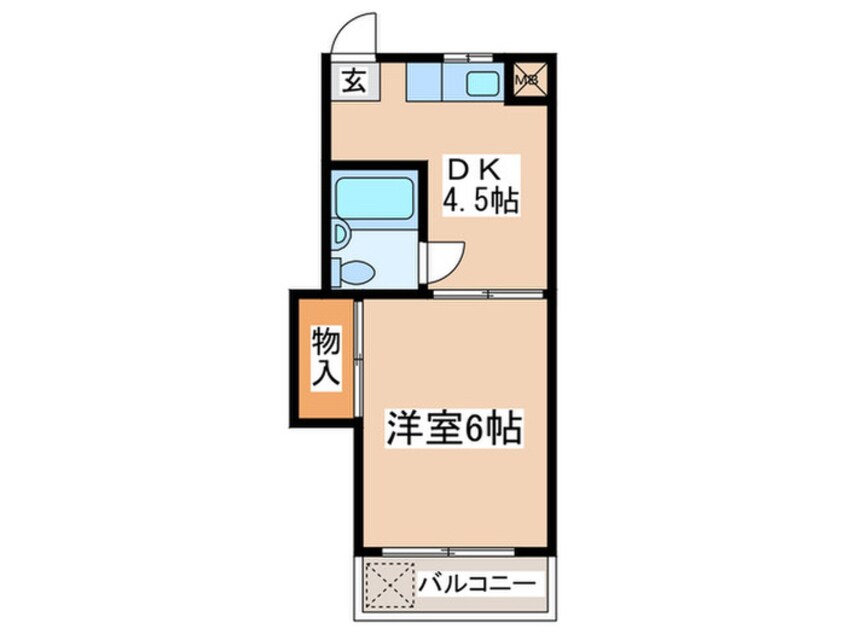 間取図 アリビオＫ　Ⅰ