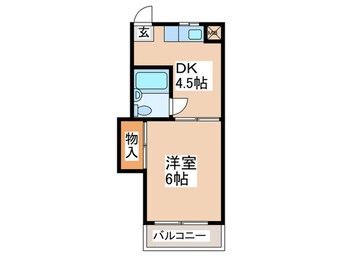 間取図 アリビオＫ　Ⅰ