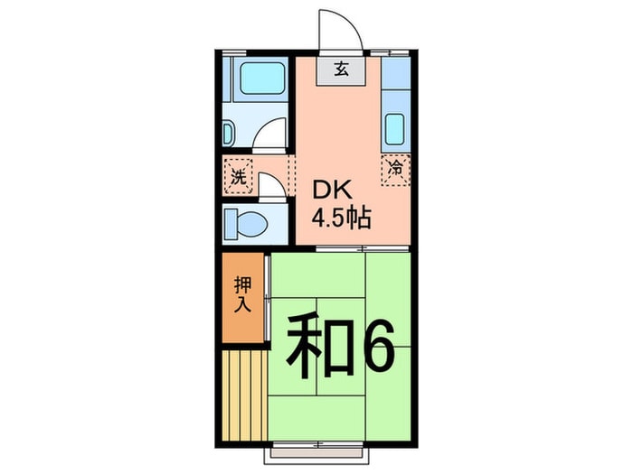 間取り図 ホワイト  ビラ