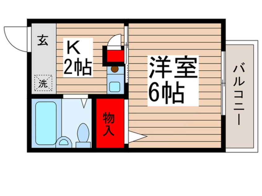 間取図 ｅｐガ－デン津田沼