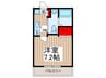 Best Stage　鶴馬Ⅱ 1Kの間取り
