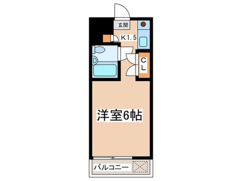 間取図 Ｉマンション多摩