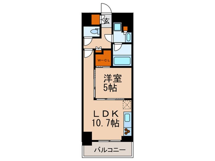 間取り図 レジディア水道橋