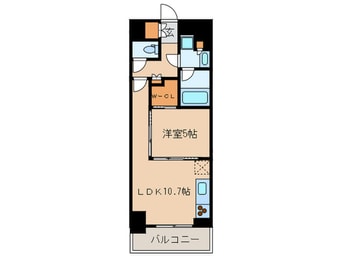 間取図 レジディア水道橋