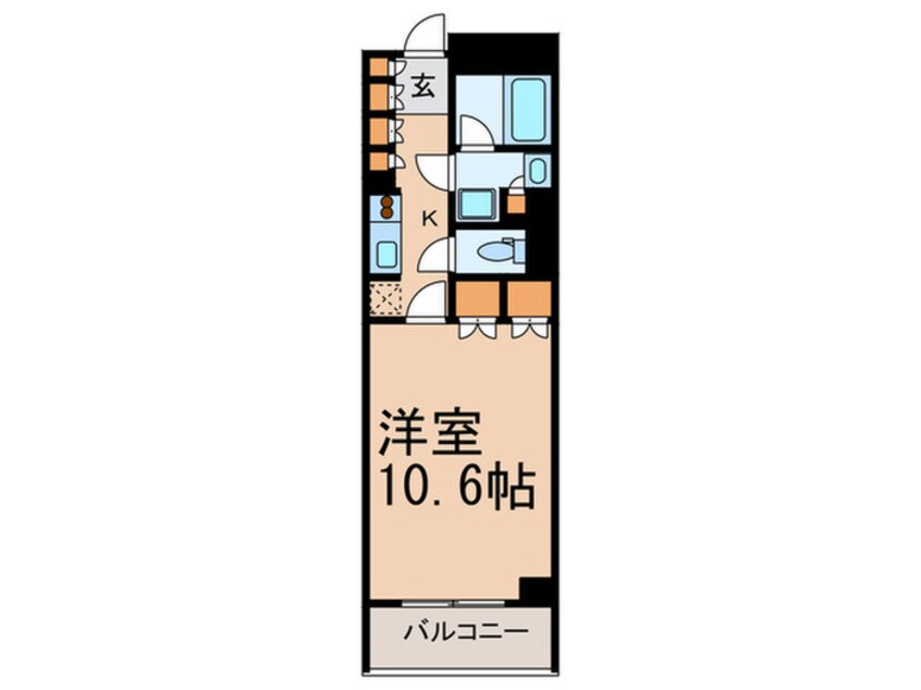 間取図 レジディア水道橋