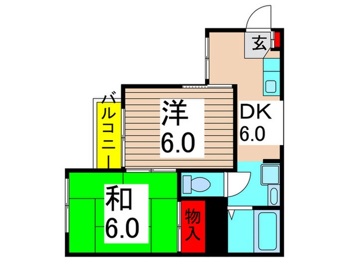 間取り図 メゾン・ド・フォンテ－ヌ