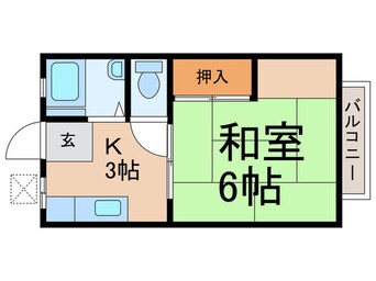 間取図 ハイツ及川