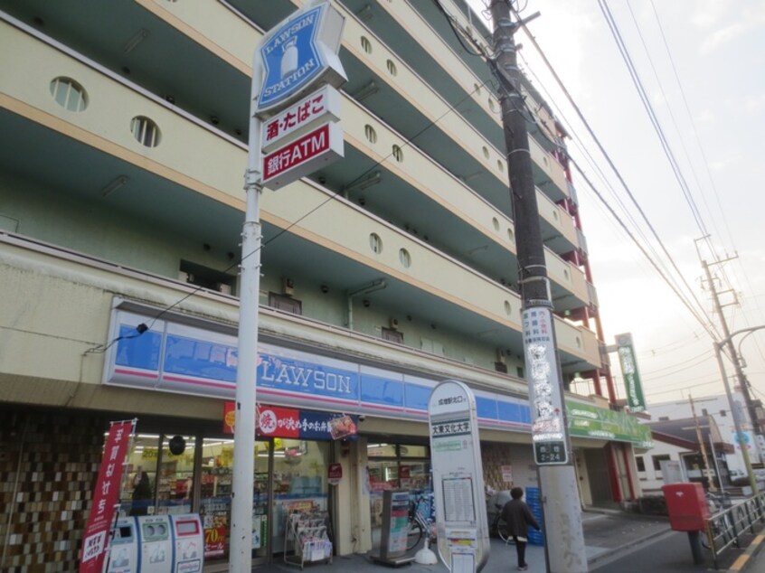 ローソン 西台店(コンビニ)まで317m ハイツ及川