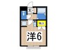 リバーサイドコハマ 1Rの間取り